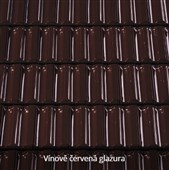 CREATON Ratio Taška základní 1/1 "FINESSE" vínově červená glazura